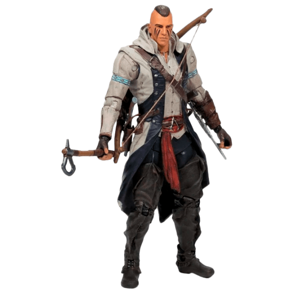 Фигурка McFarlane Toys ASSASSINS CREED Connor MoHawk  / Серый photo 3
