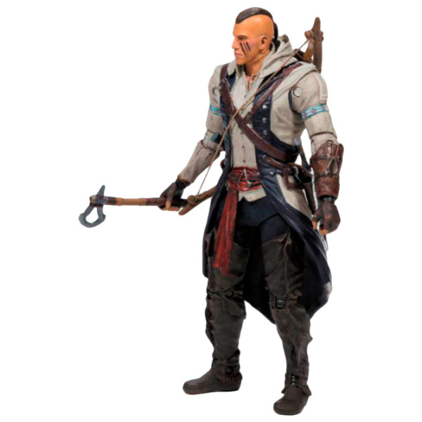 Фигурка McFarlane Toys ASSASSINS CREED Connor MoHawk  / Серый photo 5