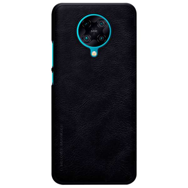 Чехол для смартфона Poco F2 Pro (QIN) Черный Nillkin, Кожа, Flip Cover photo 1