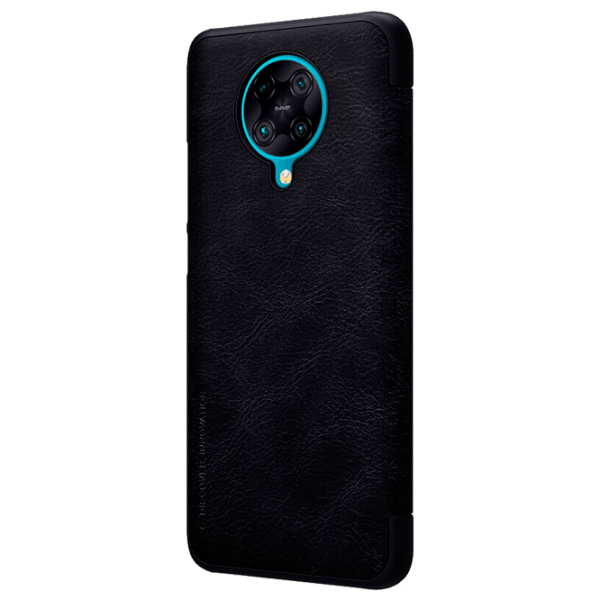 Чехол для смартфона Poco F2 Pro (QIN) Черный Nillkin, Кожа, Flip Cover photo 3