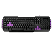 Tastatură Qumo Desert Eagle Pro Black Gaming, Cu fir