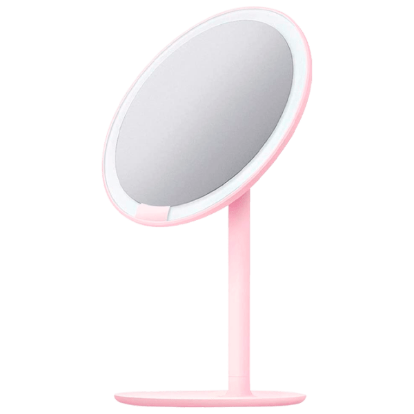 Oglindă de machiaj Led Xiaomi Mijia Amiro HD, Pink  photo 1