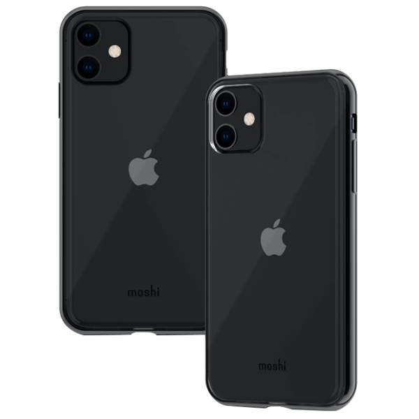 Husă pentru smartphone Apple iPhone 11 (Vitros) Transparent Black Moshi, PU, Back photo 3