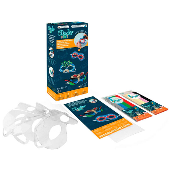 Набор филамента 3Doodler Start Activity Kit Маска Разноцветный  photo 2