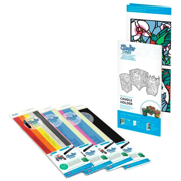Набор филамента 3Doodler Start Activity Kit Create Подсвечник Разноцветный  photo 2