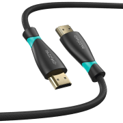 Кабель Hama Pazzimo HDMI male to HDMI male (2 m), Черный 