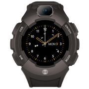 Детские часы с GPS Forever KW-400 Черный 1.4" | Силикон/ Силикон
|
