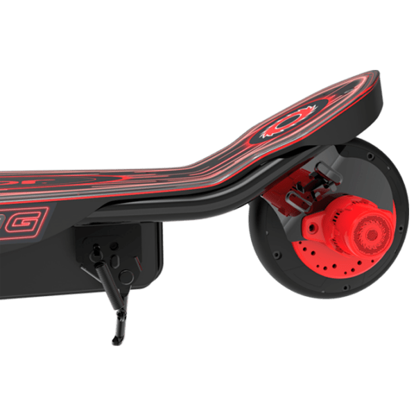 Trotinetă electrică pentru copii Razor E90 Glow, Black Red  photo 2