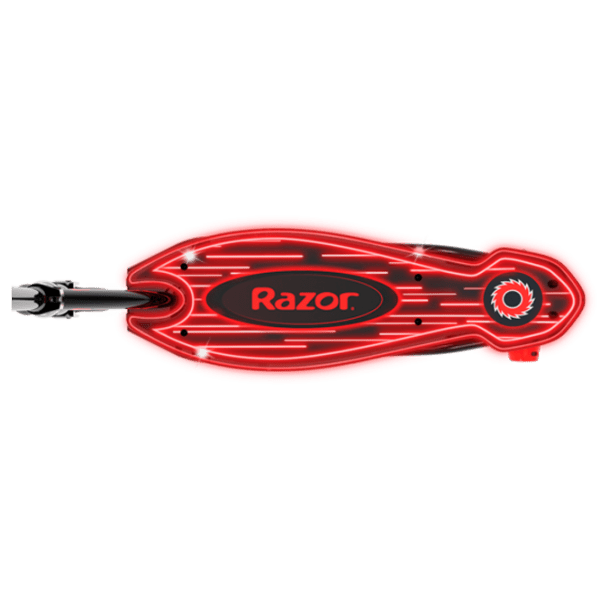 Trotinetă electrică pentru copii Razor E90 Glow, Black Red  photo 3