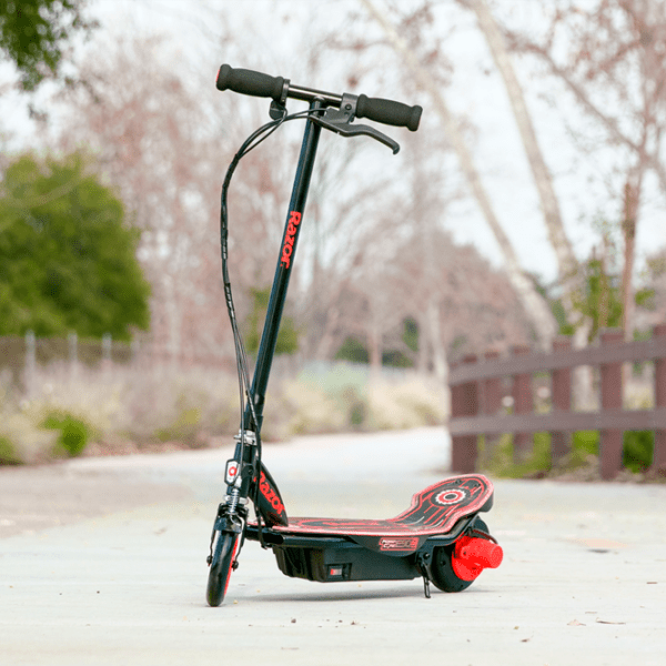 Trotinetă electrică pentru copii Razor E90 Glow, Black Red  photo 8