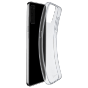 Husă pentru smartphone Samsung Galaxy S20 Transparent Cellularline, Silicon, Back