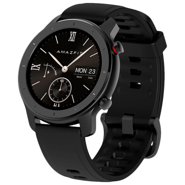 Ceas inteligent Amazfit GTR 42mm Black 1.2" | 30.4 mm | Metal/ Silicon
| A1910 photo 1