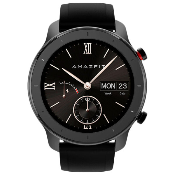 Ceas inteligent Amazfit GTR 42mm Black 1.2" | 30.4 mm | Metal/ Silicon
| A1910 photo 3