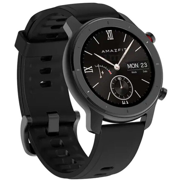 Ceas inteligent Amazfit GTR 42mm Black 1.2" | 30.4 mm | Metal/ Silicon
| A1910 photo 5