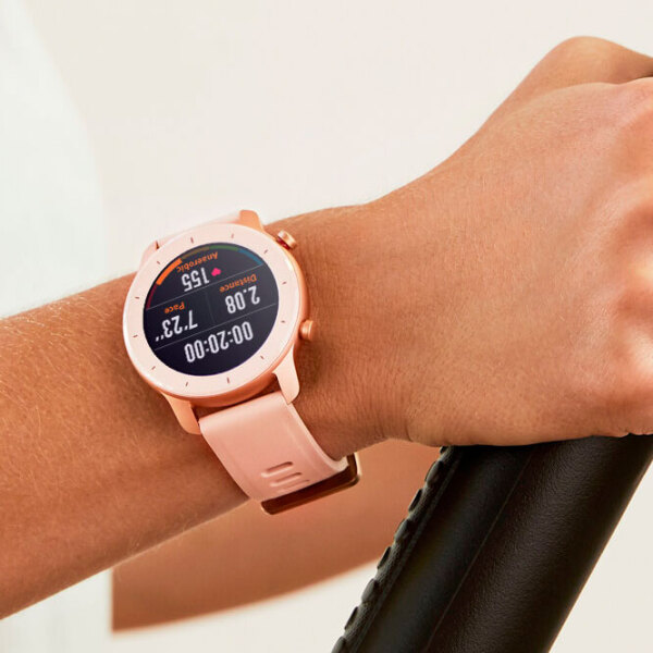 Ceas inteligent Amazfit GTR 42mm Pink 1.2" | 30.4 mm | Metal/ Silicon
| A1910CBP photo 9