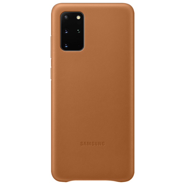 Husă pentru smartphone Samsung Galaxy S20 Plus (EF-VG985LAEG) Brown Samsung, Piele,  photo 1