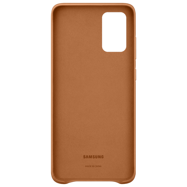 Husă pentru smartphone Samsung Galaxy S20 Plus (EF-VG985LAEG) Brown Samsung, Piele,  photo 4