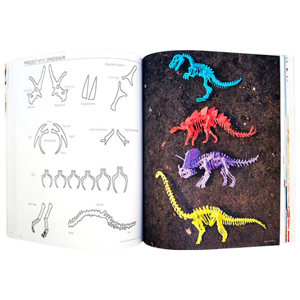 Книжка с проектами, макетами и инструкциями для 3D ручки 3Doodler 62443-001 Белый  photo 3
