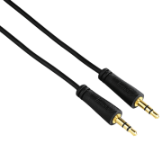 Аудио кабель Hama Jack 3.5 mm 3.5 mm/ 3.5 mm Черный 