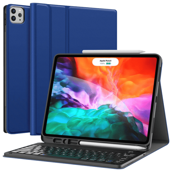 Husă pentru tabletă Apple iPad Pro 12.9'' 3th Blue Celular, 12.9",  photo 1