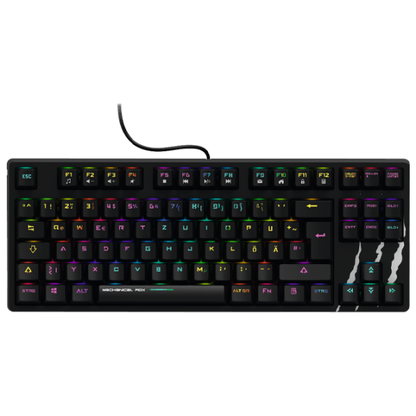 Tastatură Hama uRage M3chanical RDX DE Black Gaming, Cu fir photo 1