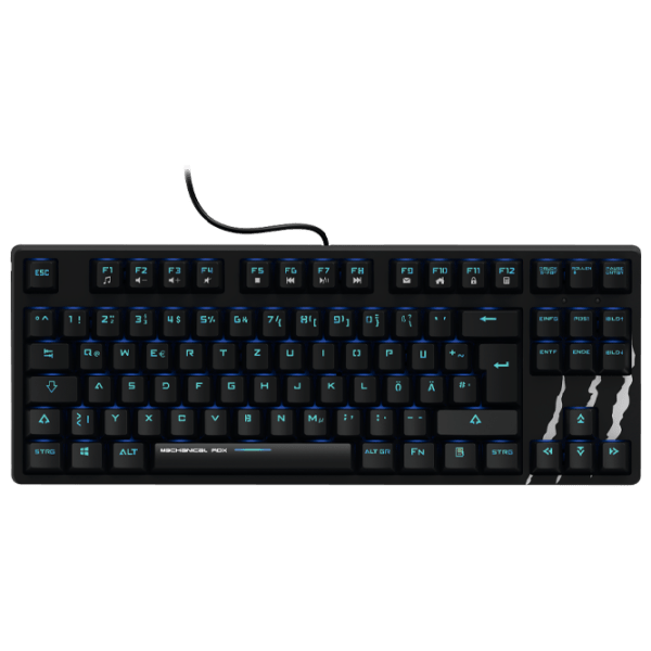 Tastatură Hama uRage M3chanical RDX DE Black Gaming, Cu fir photo 2