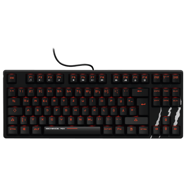 Tastatură Hama uRage M3chanical RDX DE Black Gaming, Cu fir photo 3