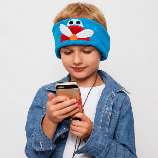 Наушники Snuggly Rascals повязка на голову для детей Синий Проводная / Детские / Накладные photo 4