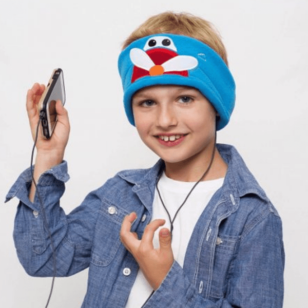 Наушники Snuggly Rascals повязка на голову для детей Синий Проводная / Детские / Накладные photo 5