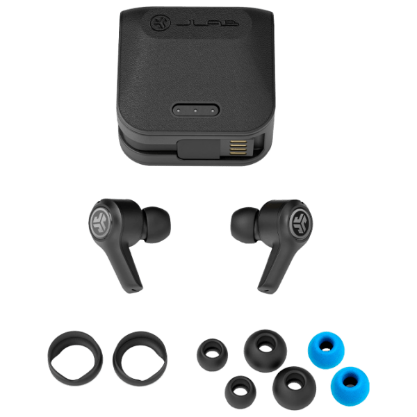 Căști Jlab Jbuds Air Executive Black Fără fir / Sport / In ear photo 5