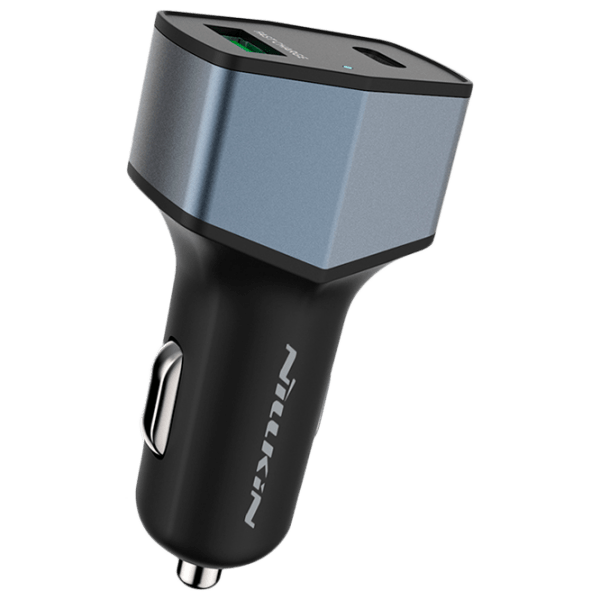 Încărcător auto Nillkin Celerity (33 W) Black 3 A / Black photo 1