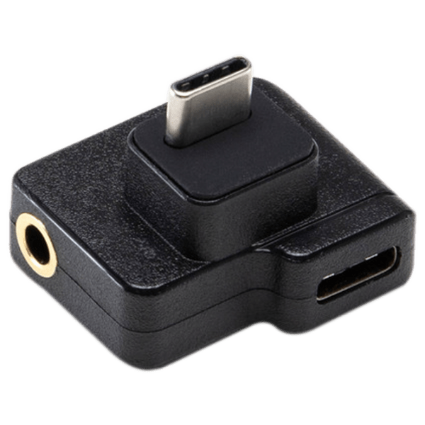 DJI CYNOVA Osmo Action Dual 3.5mm/USB-C Adapter, Черный  photo 1