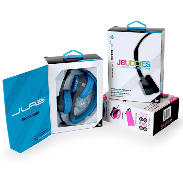 Căști Jlab Jbuddies Folding Kids Blue Cu fir / Pentru copii / On the ear photo 5