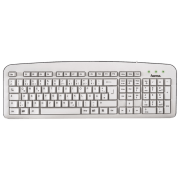 Клавиатура Hama K210 Белый Для дома и офиса, Проводная
