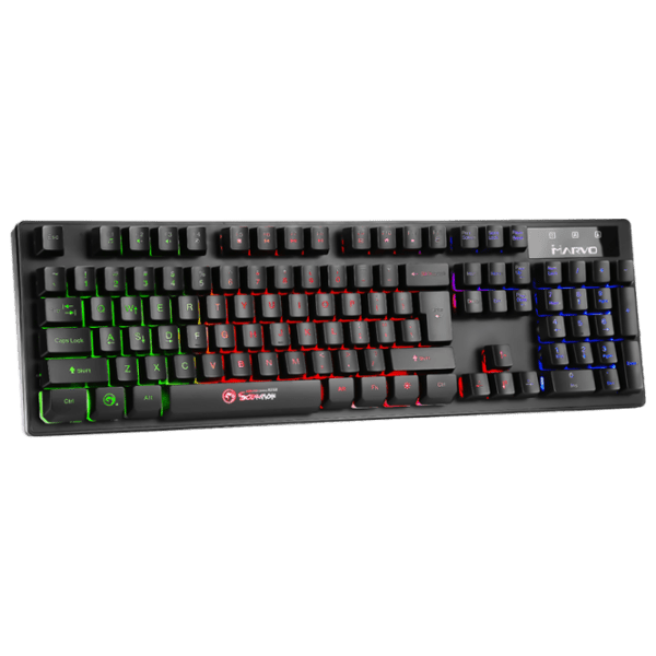 Tastatură Marvo K616A Black Gaming, Cu fir photo 2
