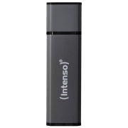 Флэшка USB Intenso Alu Line 16 ГБ Антрацит USB 2.0, Пластик