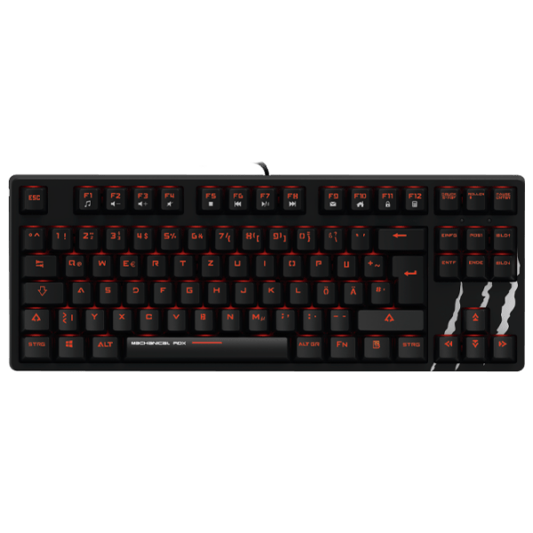 Клавиатура Hama uRage M3chanical RDX US Черный Игровой, Проводная photo 3