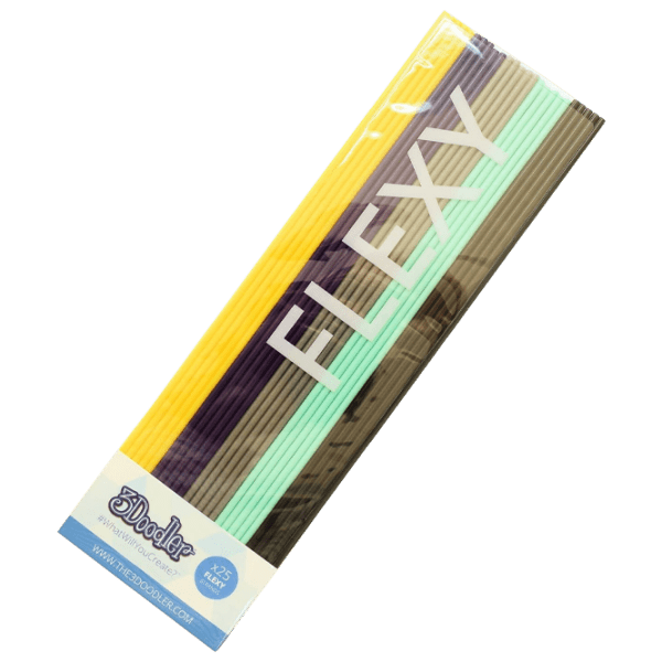 Филамент 3Doodler Retro FLEXY-MIX 1 Разноцветный  photo 1
