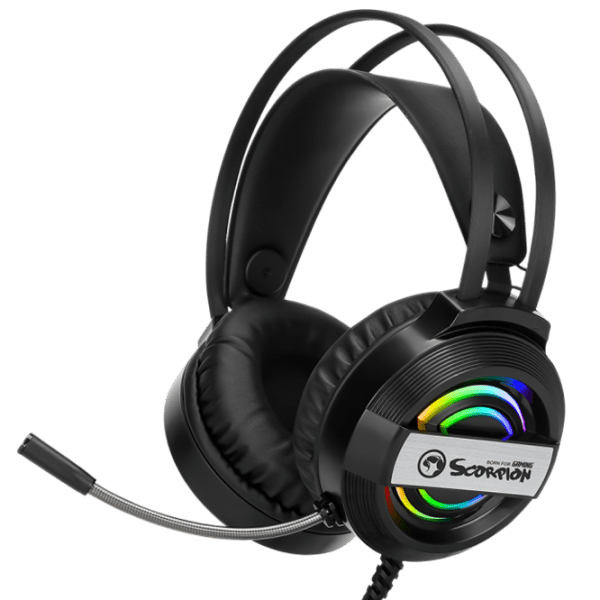 Casti Gaming Marvo HG8902 Scorpion, Black  photo 1