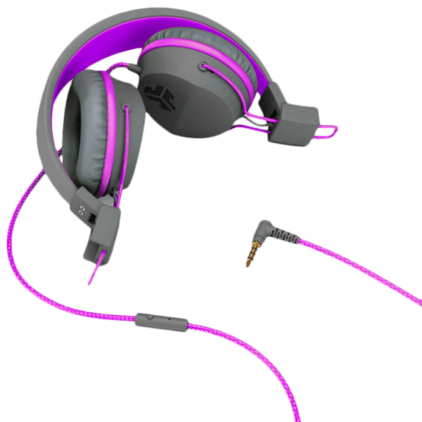 Căști Jlab Jbuddies Studio Kids Violet Cu fir / Pentru copii / On the ear photo 3