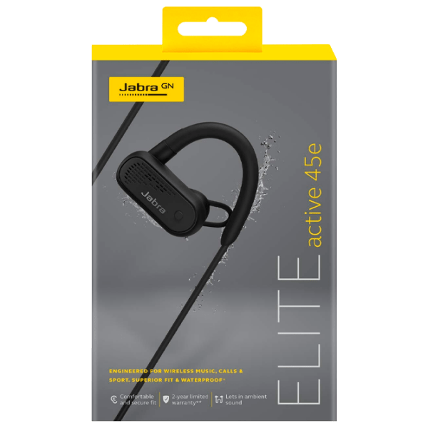 Casti Wireless In-Ear Sport Jabra Elite Active 45e, Black  photo 4