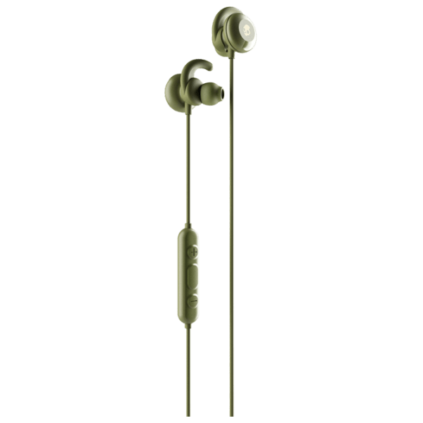 Casti Wireless In-Ear Sport SkullCandy METHOD Active, Moss/Olive/Yellow  photo 2