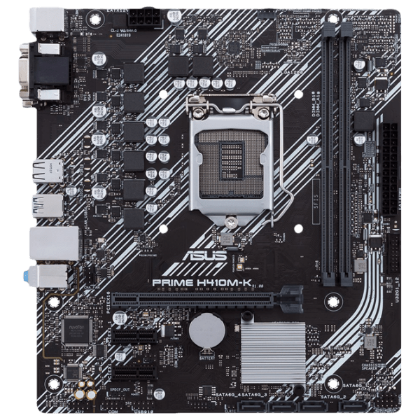 Материнская плата Asus PRIME H410M-K mATX  photo 1