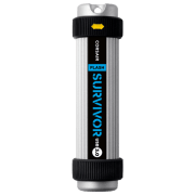 Флэшка USB Corsair Survivor Ultra Rugged 64 ГБ Серебристый USB 3.0, Металл