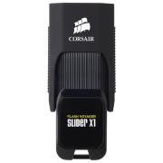 USB Flash Corsair Voyager Slider X1 256 GB Black USB 3.0, Plastic