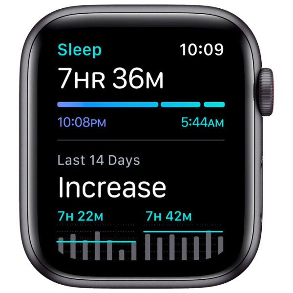 Ceas inteligent Apple Watch SE Nike Black 1.57" | 40mm | Aluminiu/ Silicon
| MYYF2 photo 6