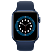 Ceas inteligent Apple Watch Series 6 Blue 1.78" | 44mm | Aluminiu | (M00J3)