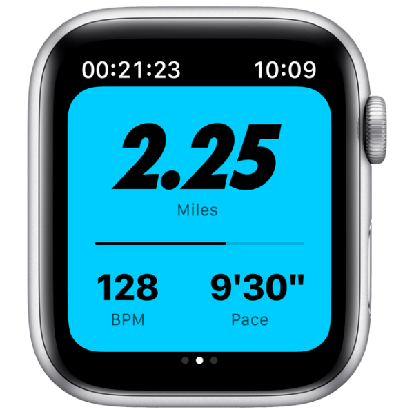 Ceas inteligent Apple Watch Series 6 Nike Silver 1.78" | 44mm | Aluminiu/ Silicon
| MG293 photo 4