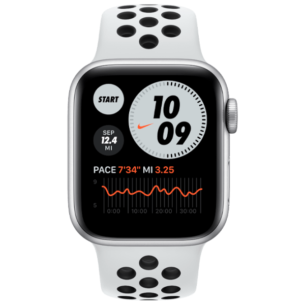 Ceas inteligent Apple Watch Series 6 Nike Silver 1.57" | 40mm | Aluminiu/ Silicon
| M00T3 photo 1