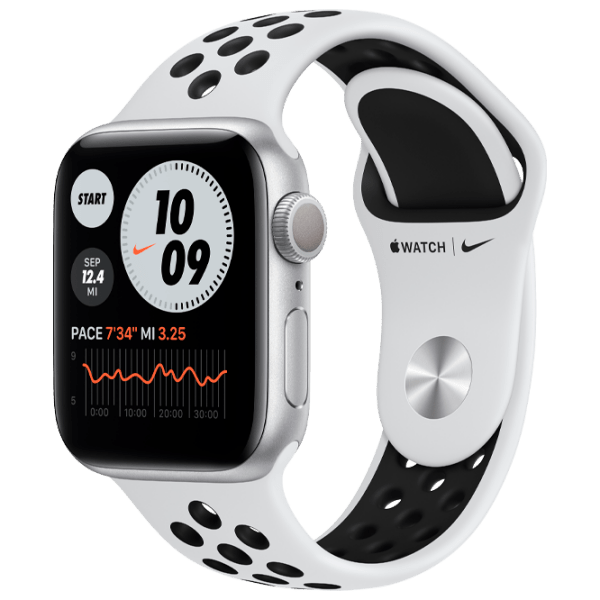 Ceas inteligent Apple Watch Series 6 Nike Silver 1.57" | 40mm | Aluminiu/ Silicon
| M00T3 photo 2